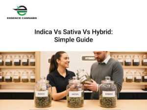 Indica vs Sativa vs Hybrid Simple Guide